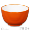 30 PCS Zwei Color Swirl Steingut Dinner Set